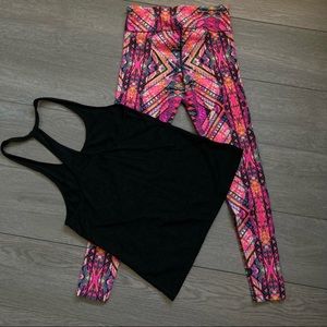 Lorna Jane legging and tank top